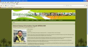 Website Resmi KTO Brenjonk sebagai sarana promosi dan informasi